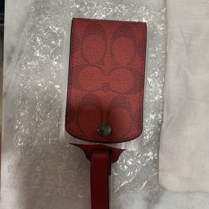 Coach Luggage Tag